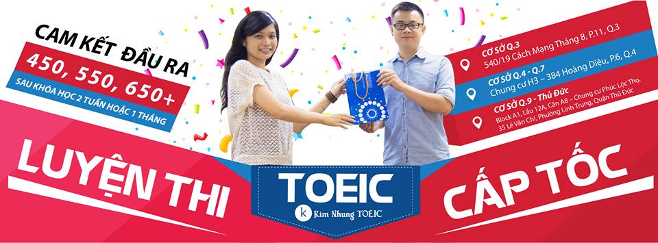 Lớp TOEIC Cấp Tốc Kim Nhung