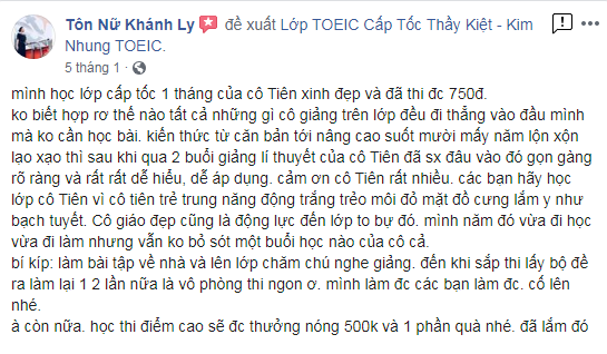 hình luyện thi toiec cấp tốc đảm bảo đậu