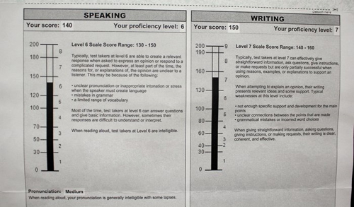 đề thi toeic speaking and writing