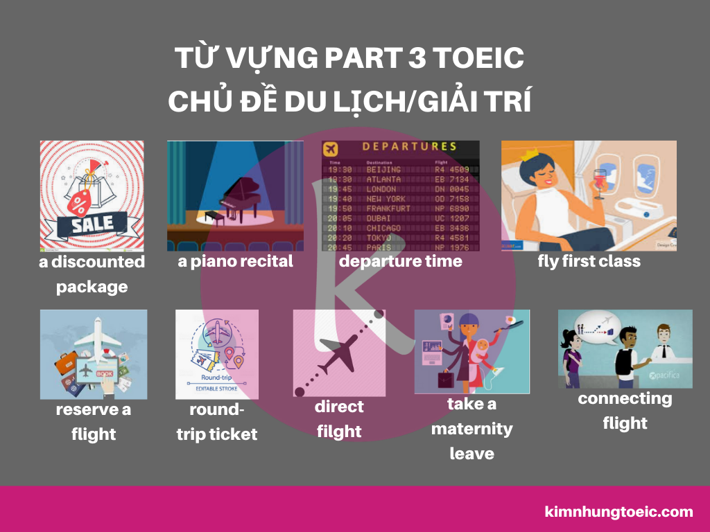 Từ vựng chủ đề du lịch giải trí