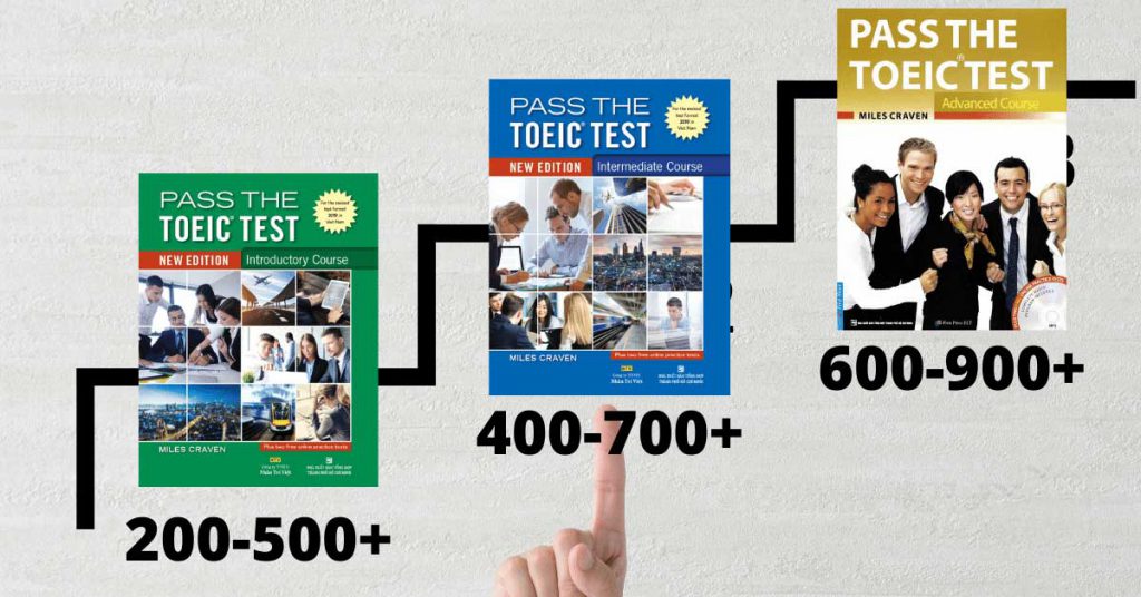 Bộ 3 cuốn sách Pass The TOEIC Test