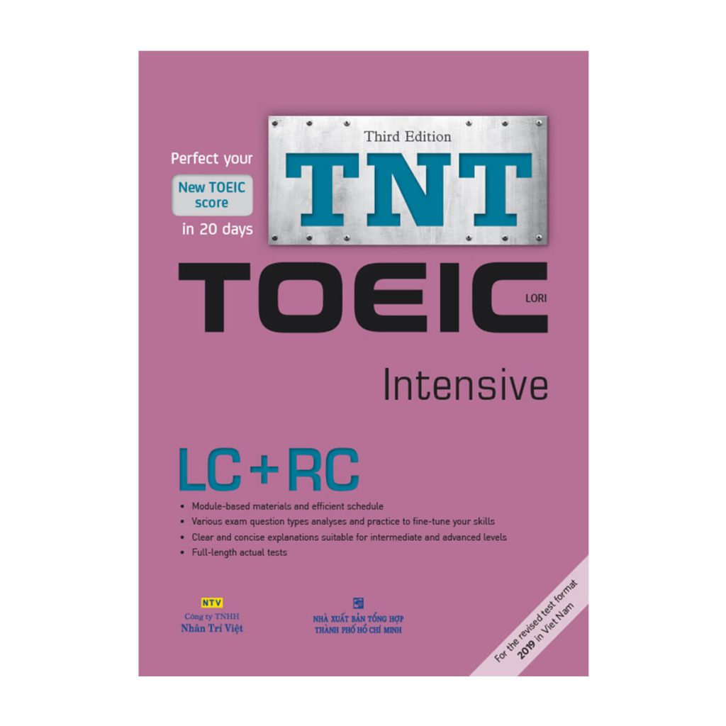 Sách TNT Toeic Intensive